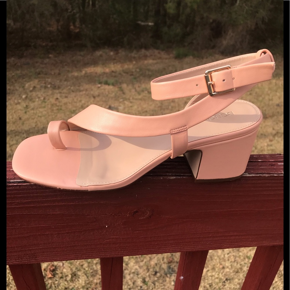 Bcbgeneration Sandals Leather Upper Blocked Heel - image 6